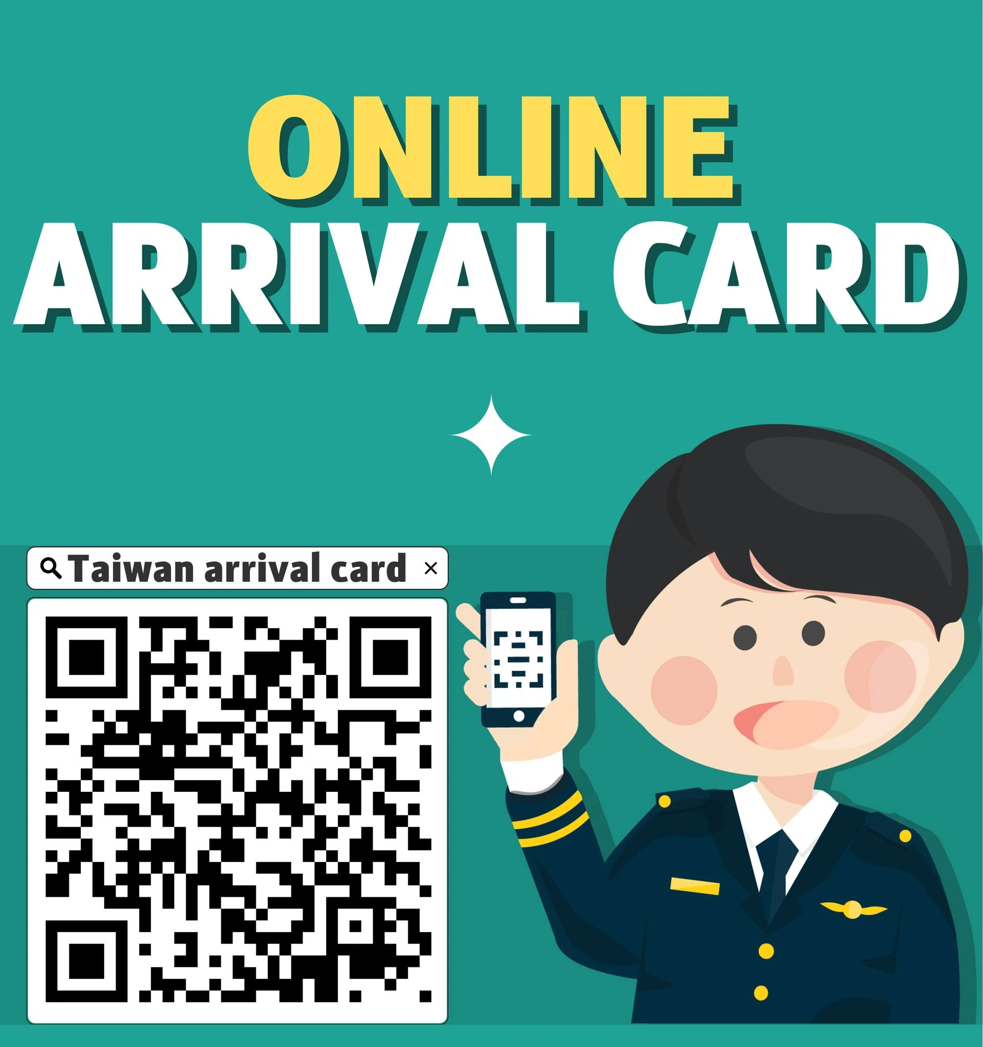 arrival card qrcode